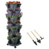 Size: 1 Set, Shape: 7-Tier, and Actual Color: Dark Gray