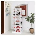 7 Tiers Spinning Shoe Rack, Rotating Shoe Rack Tower, 360° Rotating