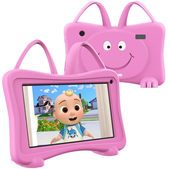 7 Toddlers Learning Tablet with WiFi, YouTube, Dual Camera, Touch Screen, Parental Control, Child Tablets for Boys Girls