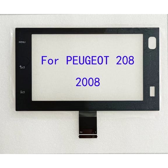 7" Touch Screen Glass Digitizer For Peugeot 208 2008 Citron C4 Radio GPS Player