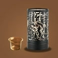 thumbnail image 1 of 7" Touch lamp/Oil burner/Wax warmer-Black Bear Family by Peterson Housewares  Artwares, 1 of 7