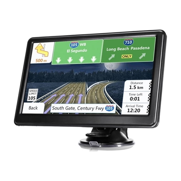 7'' Truck Car GPS Navigation 735 256MB+8GB HD Touch Screen Auto Navigator ,Flexible Double Bracket Installation