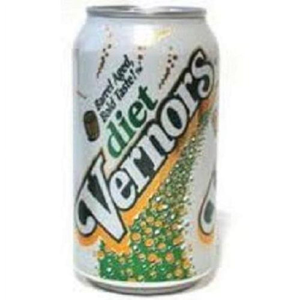 7UP Vernors Diet Soda Soft Drink, 12Ounce (Pack of 24)