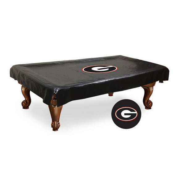 Georgia Bulldogs 7' Billiard Table Cover -