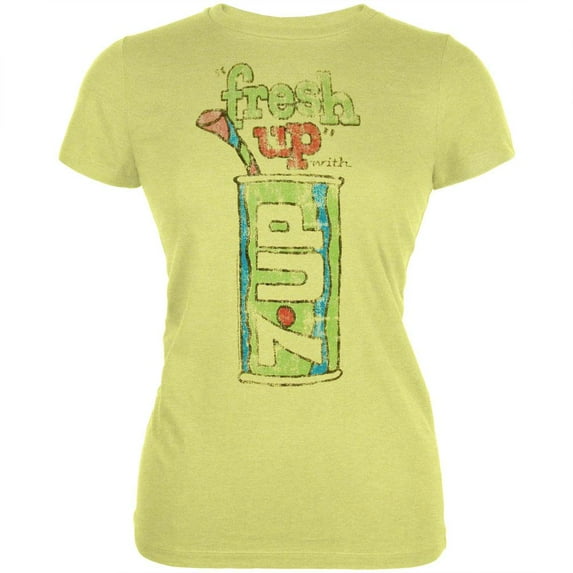 7-Up - Fresh Up Juniors T-Shirt - X-Large