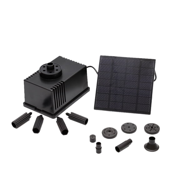 BESTOYARD Solar Powered Fountain Pump 1 Set 4.3*4.3*3.5in