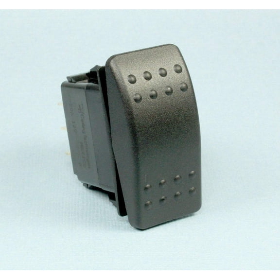 #7) VLD1S00B MOMENTARY Rocker Switch DPDT, 20A 12VDC, (ON) Off (ON); 6 Prongs