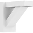 thumbnail image 1 of 7"W X 12"D X 12"H Traditional Architectural Grade PVC Outlooker with Block Ends, 1 of 8