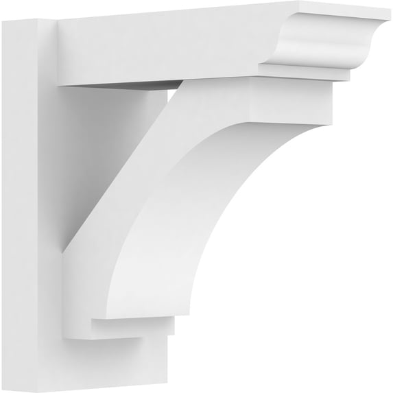 7"W X 14"D X 14"H Imperial Architectural Grade PVC Outlooker with Traditional Ends
