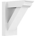thumbnail image 1 of 7"W x 12"D x 14"H Traditional Architectural Grade PVC Outlooker with Traditional Ends, 1 of 8