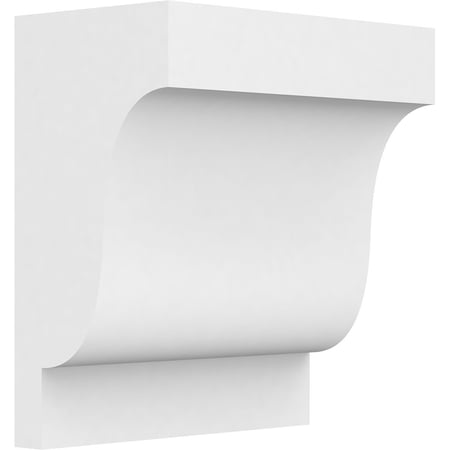 7"W x 4"D x 8"H Standard Newport Architectural Grade PVC Corbel