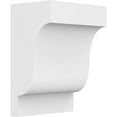 thumbnail image 1 of 7"W x 5"D x 10"H Standard Newport Architectural Grade PVC Corbel, 1 of 9
