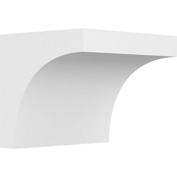 7"W x 6"D x 6"H Standard Stockport Architectural Grade PVC Corbel