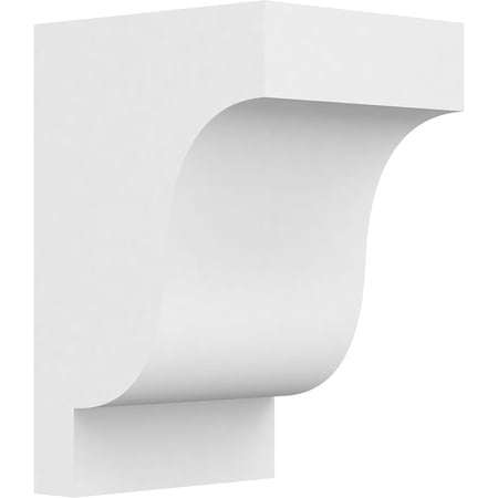 7"W x 8"D x 12"H Standard Newport Architectural Grade PVC Corbel
