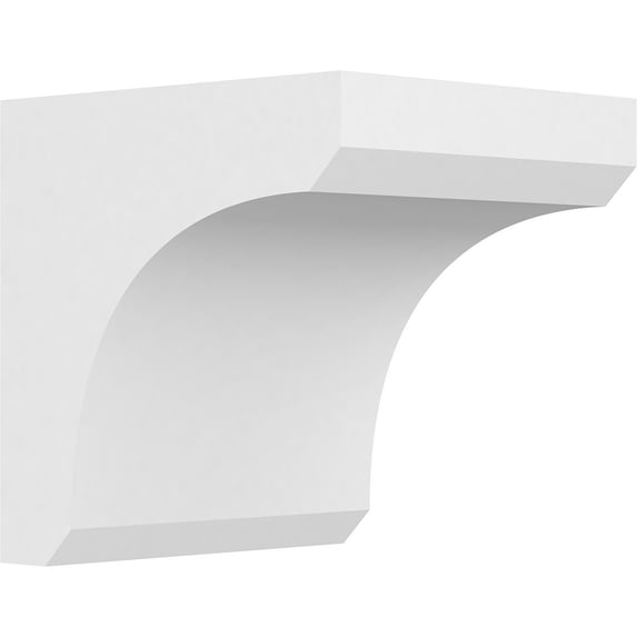 7"W x 8"D x 8"H Standard Legacy Architectural Grade PVC Corbel