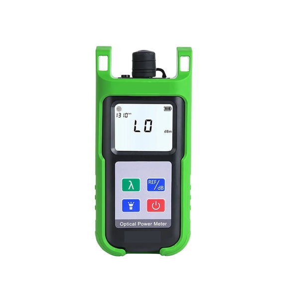 7 Wavelengths Loss Cable Tester Fiber Optical Power Meter OPM LED Light -70~+6db Comes KPM-35 KPM-25 KPM-11M ,Easy Use