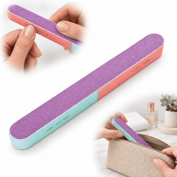 7 Way Nail Buffer and File, 7-in-1 Numbered Nail Shaping and Polishing Tool, 7 in, 1 Count