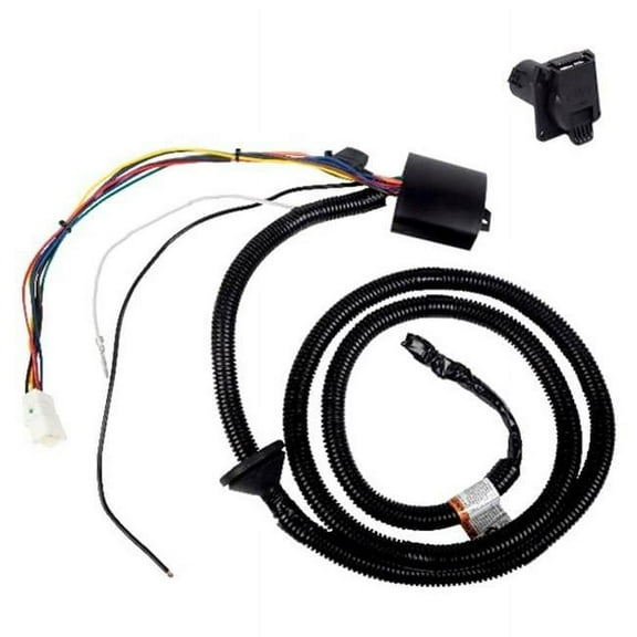 7 Way Tow Harness Wiring Package with Circuit Protected HD Modulite for 2019-C Suburu Ascent