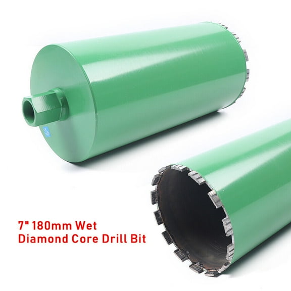 7"Wet Diamond Core Drill Bit for Concrete Granite Block Coring 13.5" Drill Depth