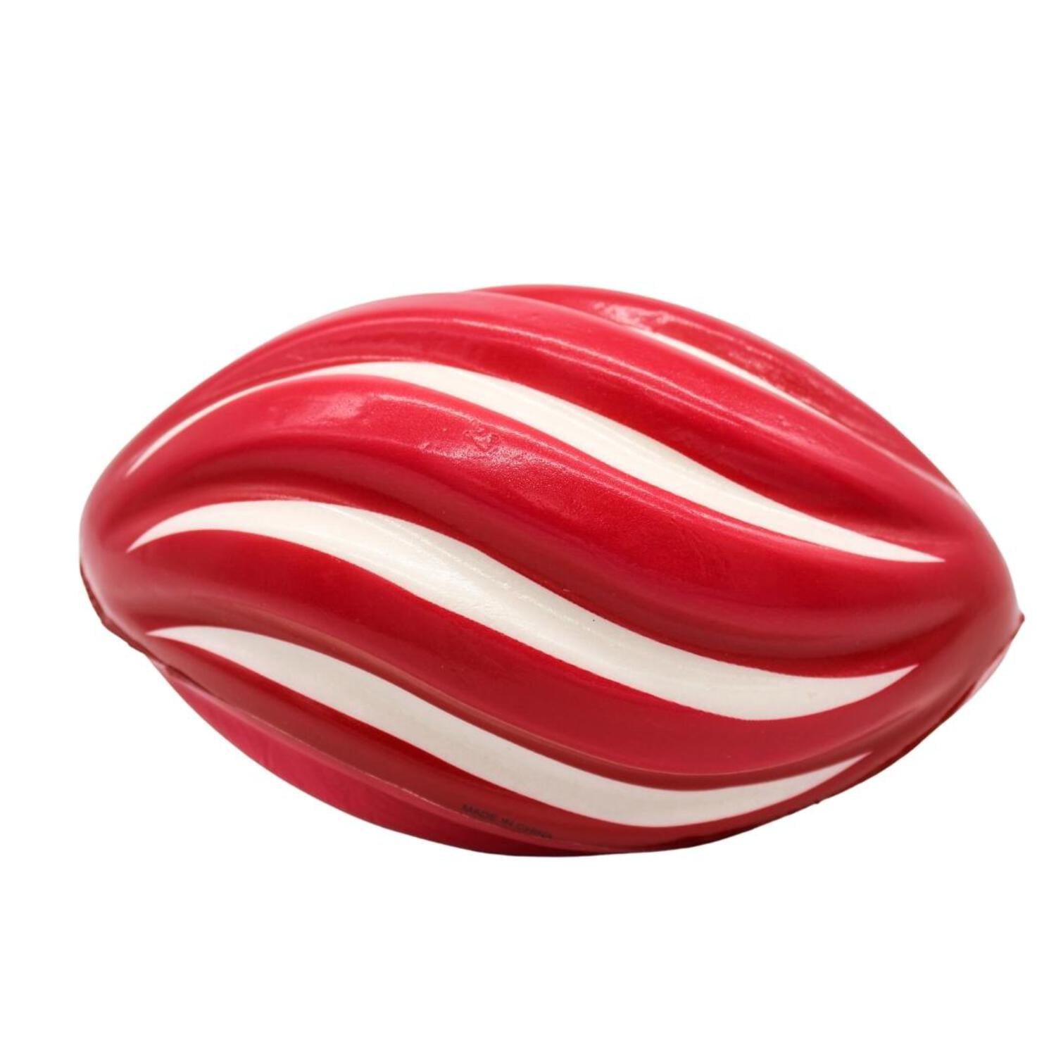 7" White and Red Foam Football (Sack of 40)