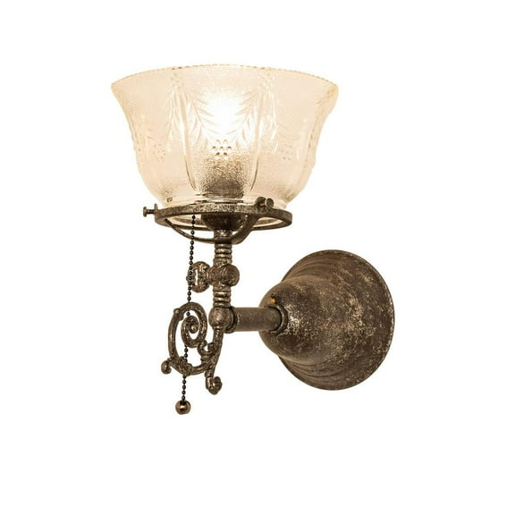 Meyda Lighting 7" Wide Revival Gas & Electric Wall Sconce