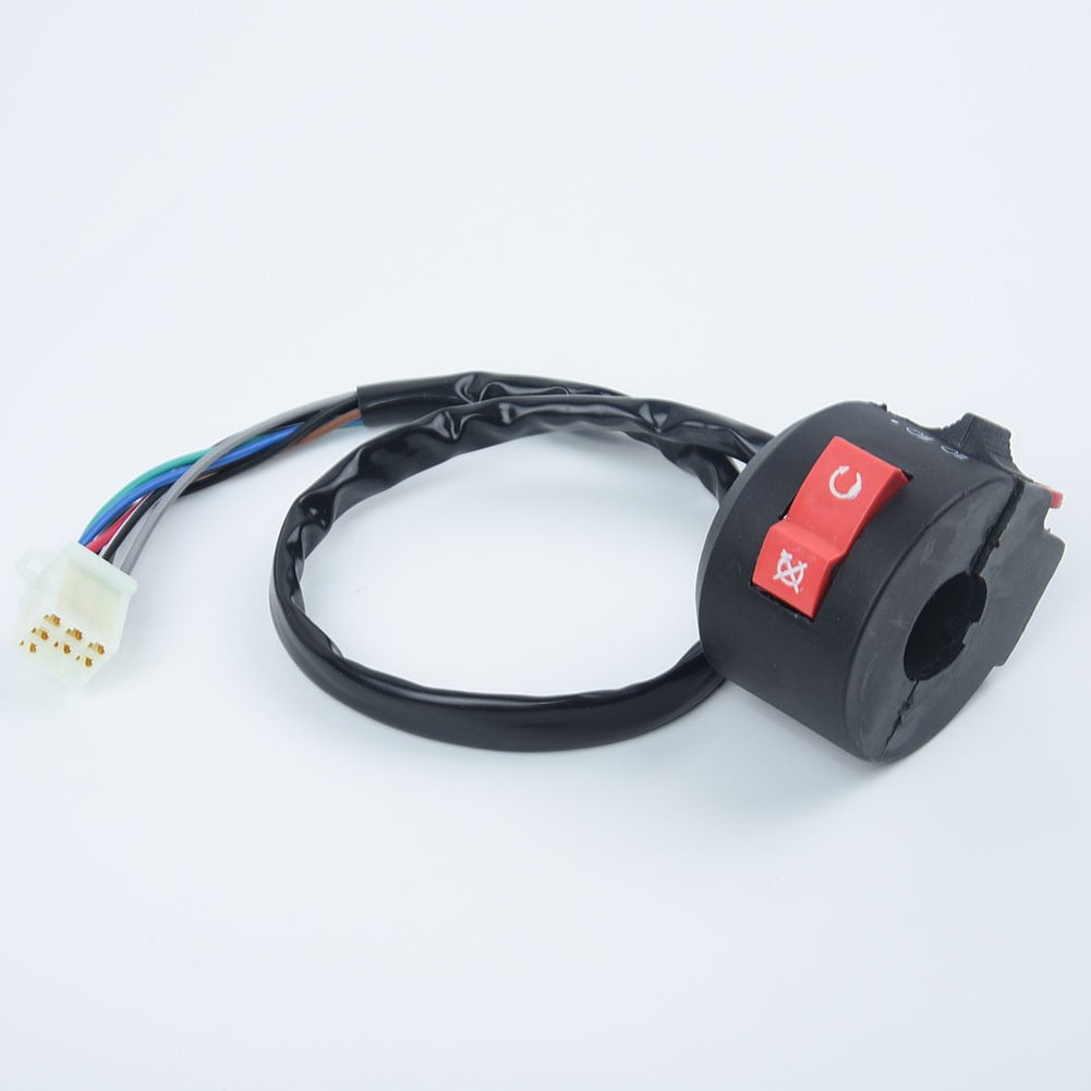7 Wire Kill Light Switch For Chinese 50cc 70cc 90cc 110cc ATV Quad 7-Wire Female Connector Handlebar Switch