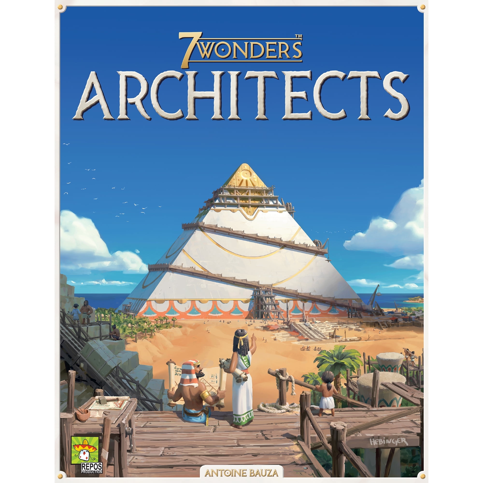 7 Wonders: Architects Family Strategy Board Game for Ages 8+, from Asmodee