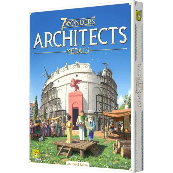 7 Wonders Architects Strategy Board Game: Medals Expansion for Ages 8+, from Asmodee