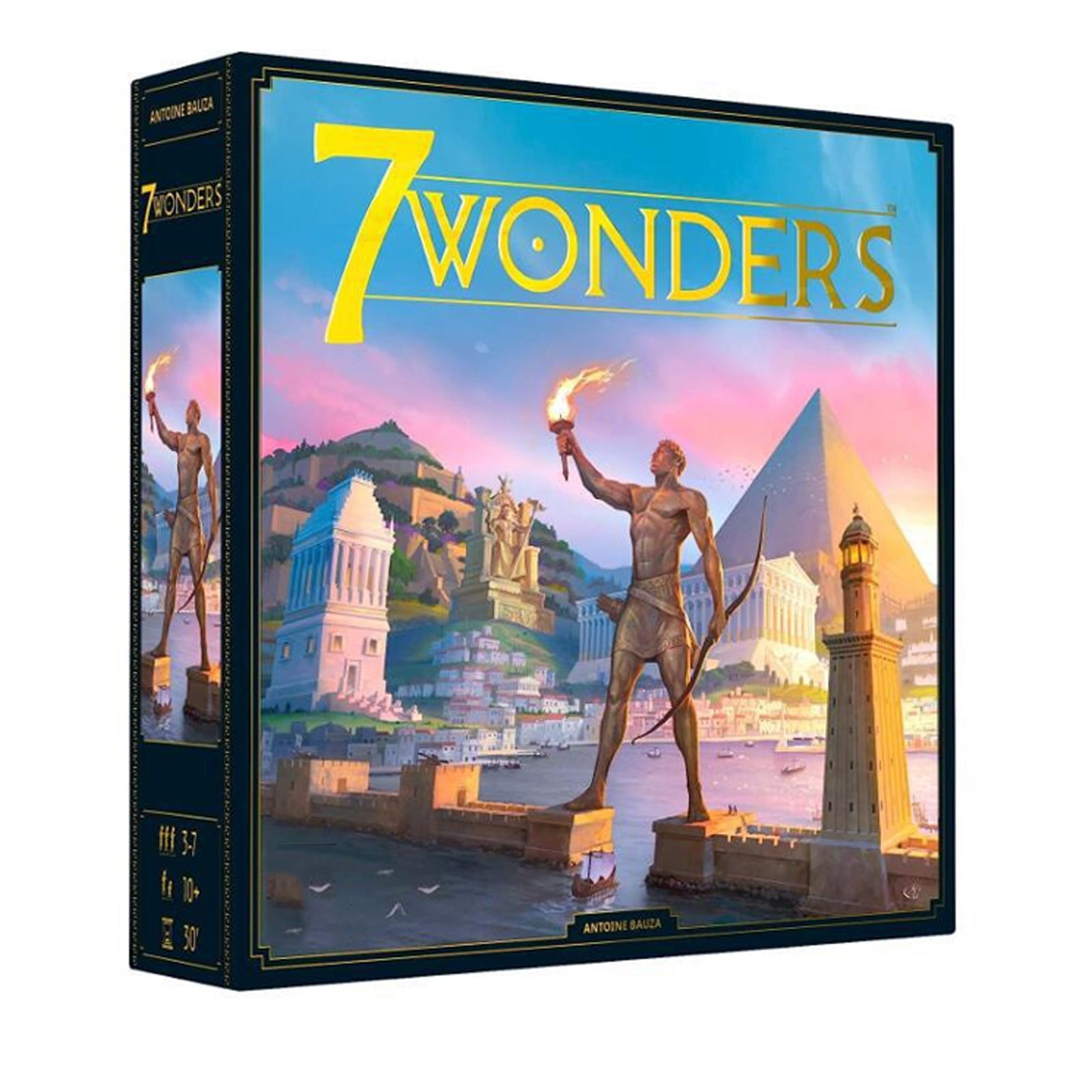 7 Wonders Board Game, Strategy Card Game for Families and Adults, Build Civilizations, Ages 10+, 3-7 Players, Award-Winning Game - Walmart.com