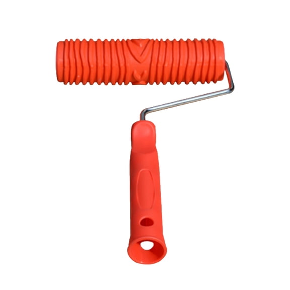 7" Wood Grain Effect Roller Brush DIY Painting Tool Embossing Pattern Roller Wall Decor