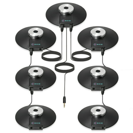 (7) WordForum 3.5mm Conference Microphone, Omnidirectional Condenser Mic for Video Conference, Zoom, Skype, Online Class, Court Reporting