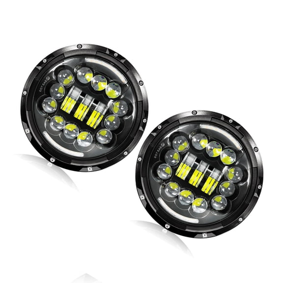 7" Worldwide LED Assistant Light For Trucks SUVs Upgraded Streak Projection Power Efficient ABS Construction