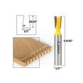 thumbnail image 1 of 7° X 1/2" Dovetail Router Bit - 1/2" Shank - Yonico 14817, 1 of 1