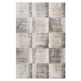 thumbnail image 1 of HomeRoots 558966 7 x 10 ft. Abstract Distressed Rectangle Area Rug, Beige & Brown, 1 of 5