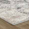 thumbnail image 1 of 7' X 10' Beige and Gray Abstract Distressed Area Rug, 1 of 11