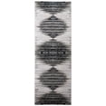 thumbnail image 1 of 7' X 10' Black and Silver Geometric Power Loom Area Rug, 1 of 9