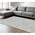 thumbnail image 1 of HomeRoots 570069 7 x 10 ft. Abstract Rectangle Area Rug, Gray, 1 of 9