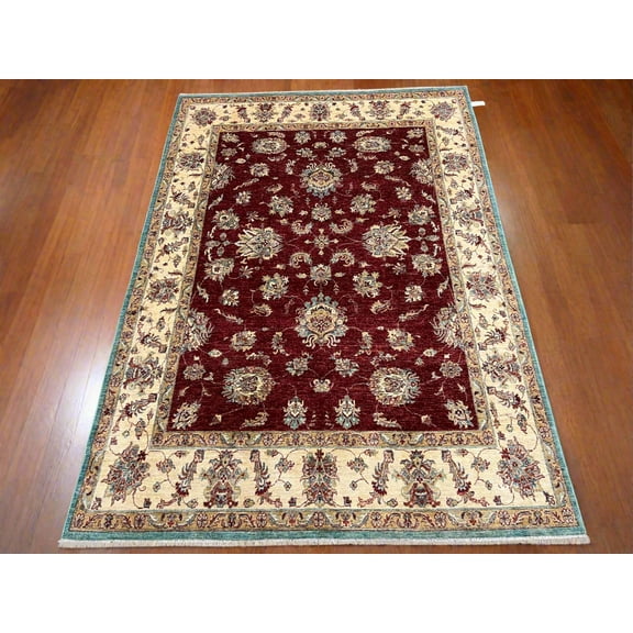 7' X 10' Oushak Ziegler Handmade Wool Rug