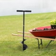 thumbnail image 1 of 7"X 33" Hand Auger Post Hole Digger Manual Earth Garden Auger Planter Fence, 1 of 12