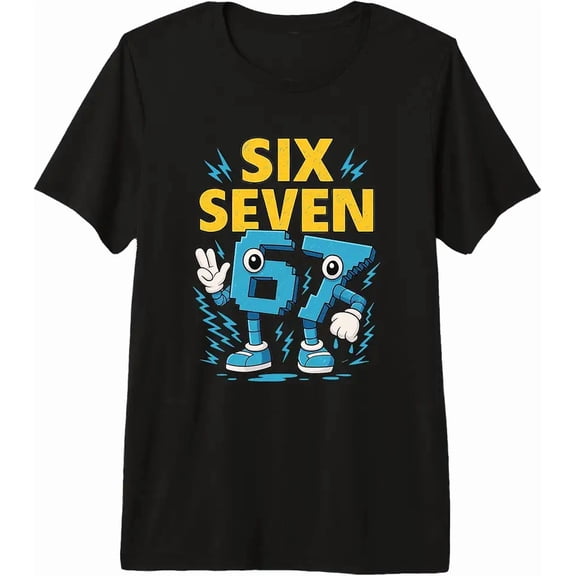 7 Year Old Birthday Shirt was 6 Now I'm 7 67 Funny for Kids Premium Tri-Blend T-Shirt
