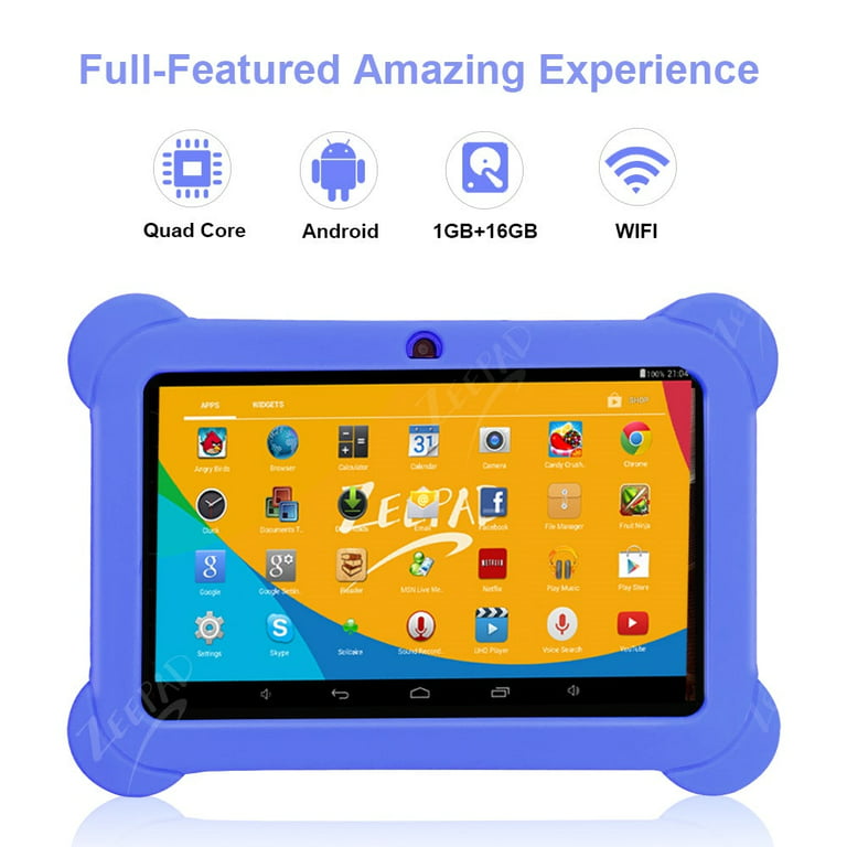 Haipky 7 Pouces Google Android 11.0 Tablette PC, 2GB RAM 32GB ROM, Quad  Core, Double Caméras, 1024x600 Écran HD, WiFi, Bluetooth, GMS, Cadeau pour