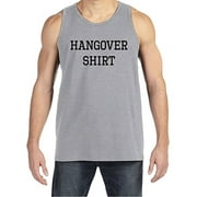 7 at 9 Apparel Men's Funny Hangover Shirt Tank Top Grey