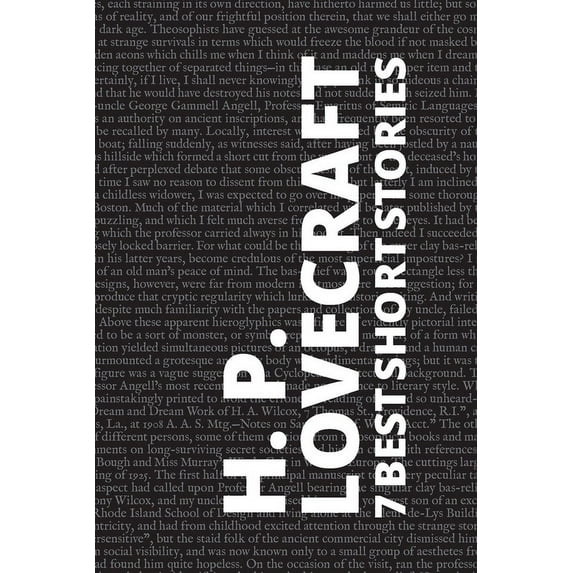 7 best short stories by H. P. Lovecraft, (Paperback)