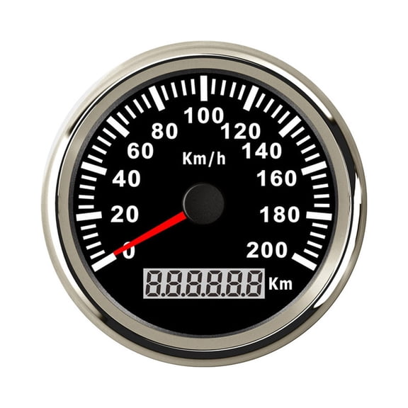 7 color backlit Digital GPS Speedometer 200 Km/h For Boat Marine Auto Speed Meter Gauge 9~32V ,Wide Application