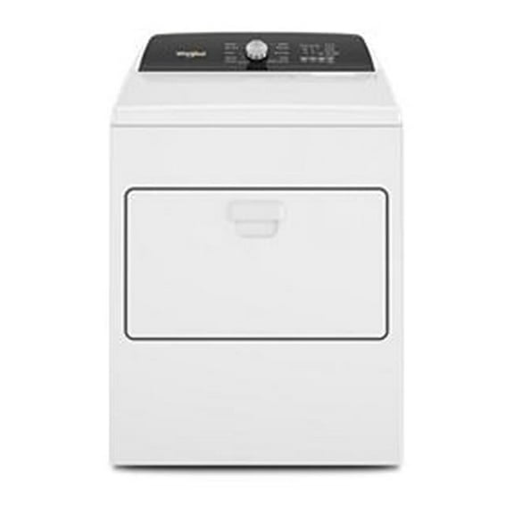 7 cu. ft. Top Load Electric Moisture Sensing Dryer, White