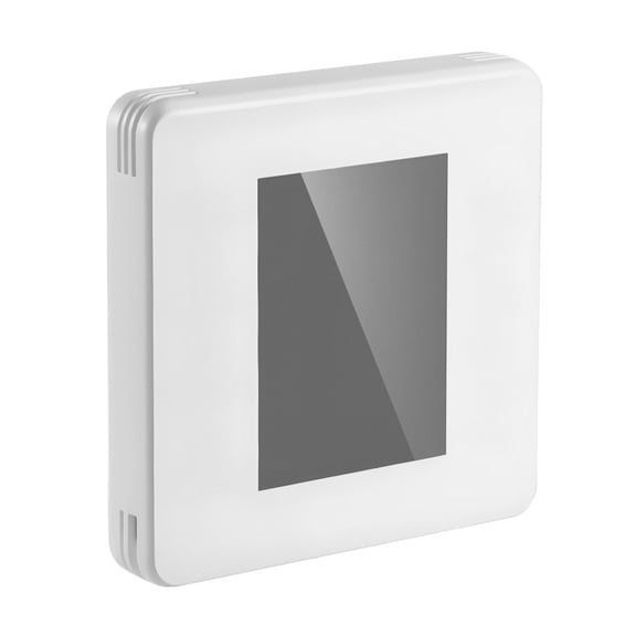 7-day programming thermostat, suitable for heat pump underfloor heating, energy-saving, battery/24V power supply, LED touch screen.