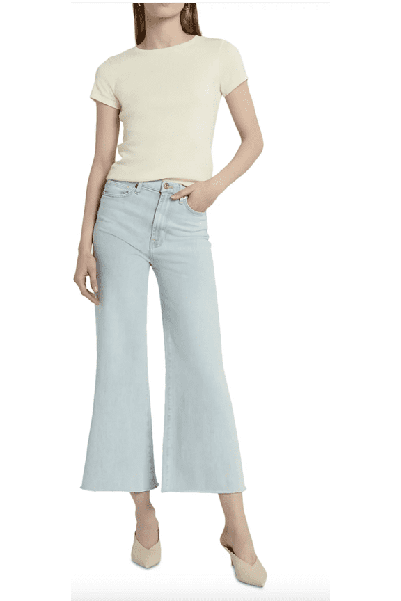 womens Jo Ultra High-Rise Summertime Cropped Jean, 24, Blue