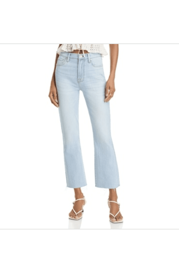 High Rise Ankle Slim Kick Jeans in Tammy 1