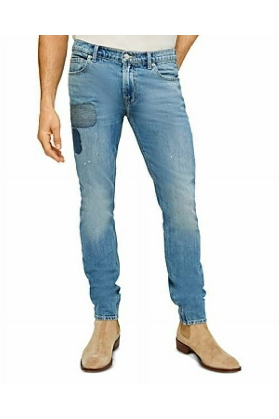 the Stacked Skinny Jeans in Saturday Afternoon Blue-34/34