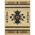 thumbnail image 1 of 7 ft. 10 in. x 10 ft. 3 in. Yellowstone Southwest Machine Made Rectangle Rug, Cream, 1 of 1